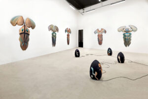 Caroline Delieutraz, Bleen, 2024, installation sonore, photographie Baptiste Guyon